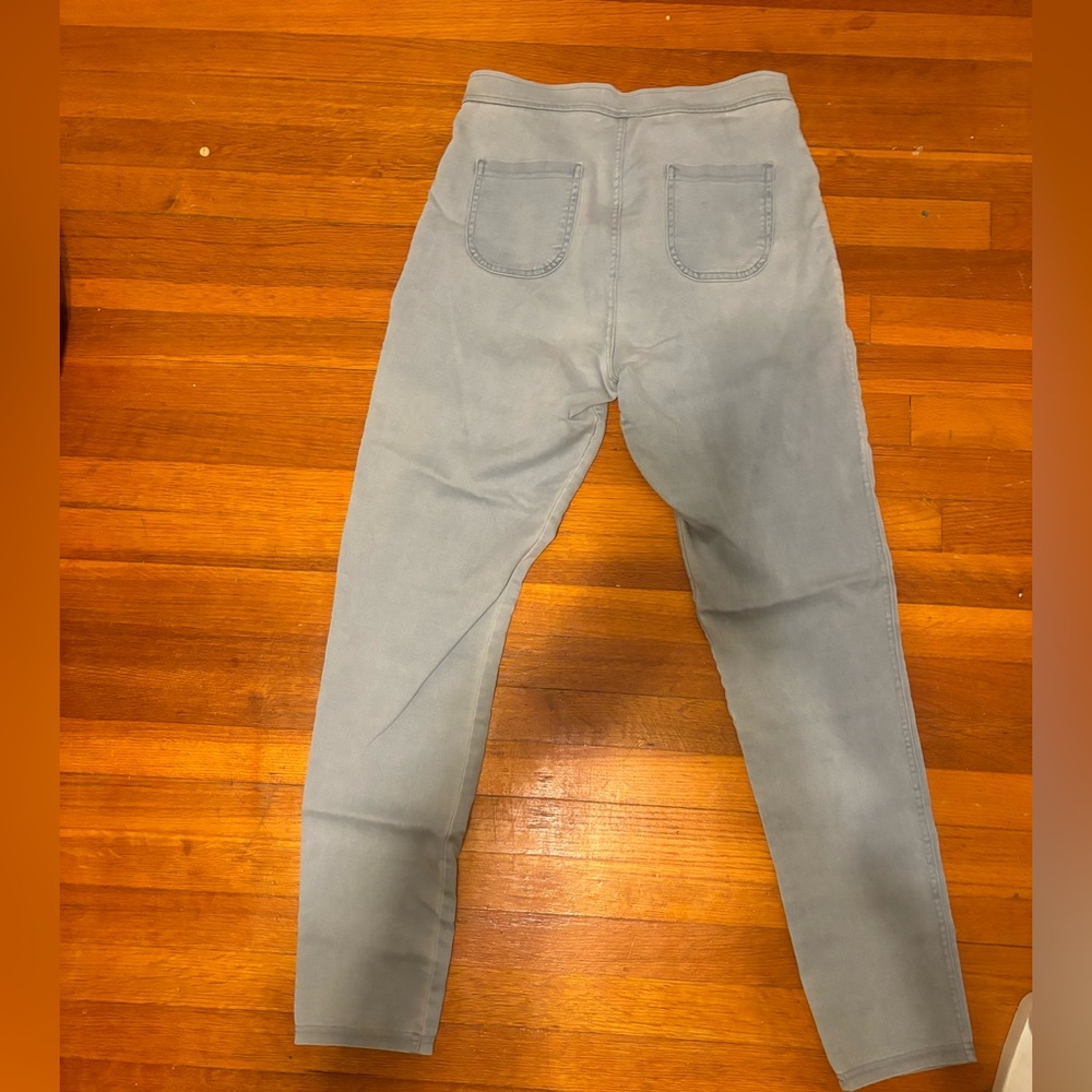Light denim high waisted stretch jeans - Picture 2 of 3